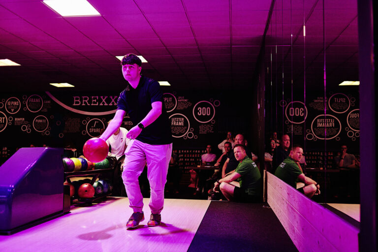 Bowling spielen