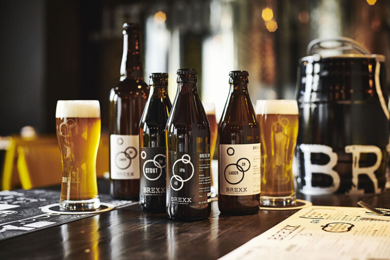 Biere in Bierflaschen